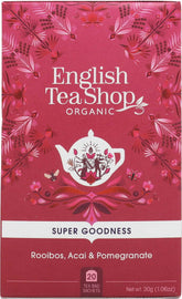 Kräutertee Rooibos Acai und Granatapfel 20x1,5 g BIO 30 g ENGLISH TEA SHOP